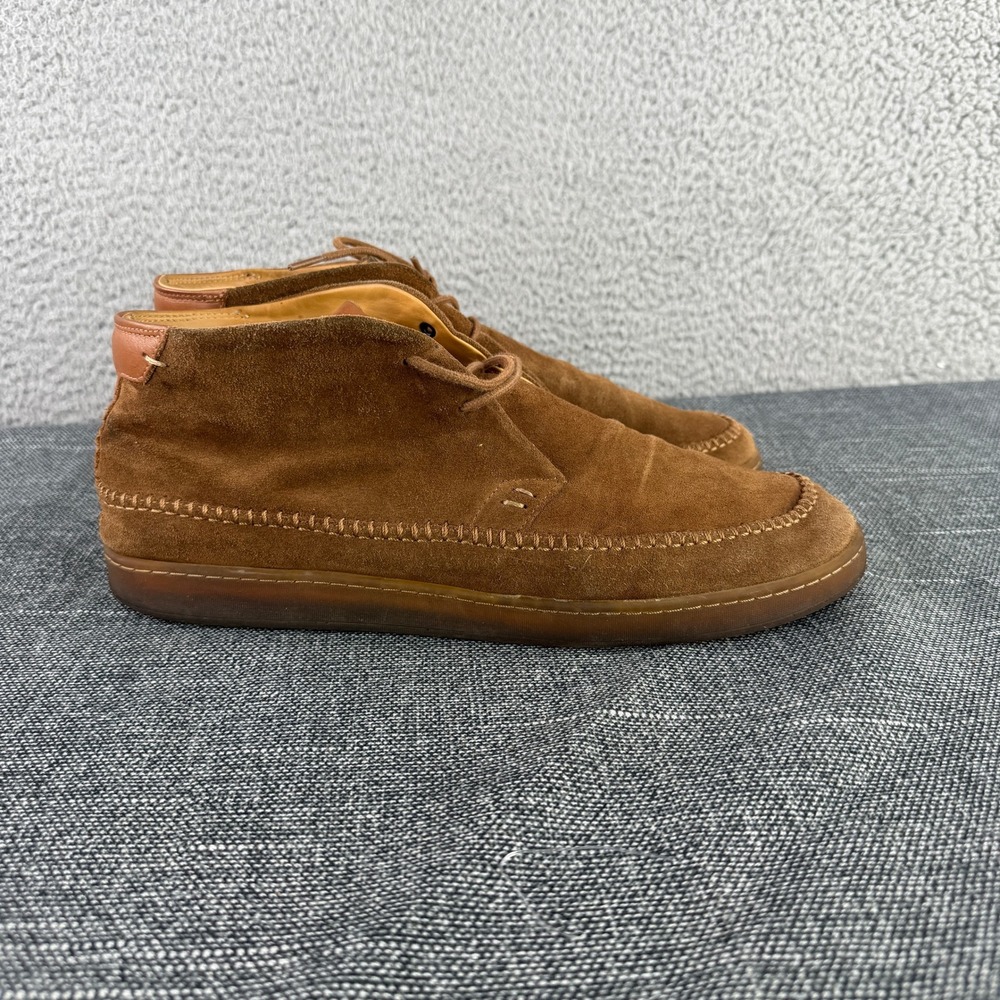 LUCA Terra Moc Mens 12 Brown Suede Chukka Sneaker Boot Huckberry Lactae Hevea